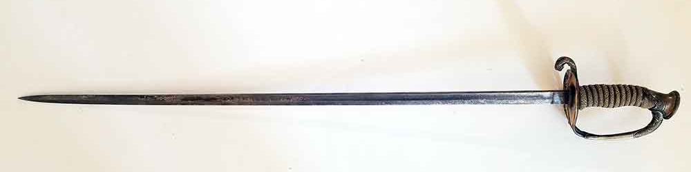 US Navy officers sword