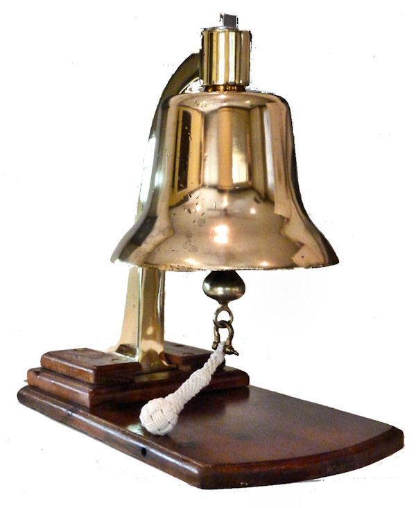 Brass US Navy Bell Gold 7W - 2024