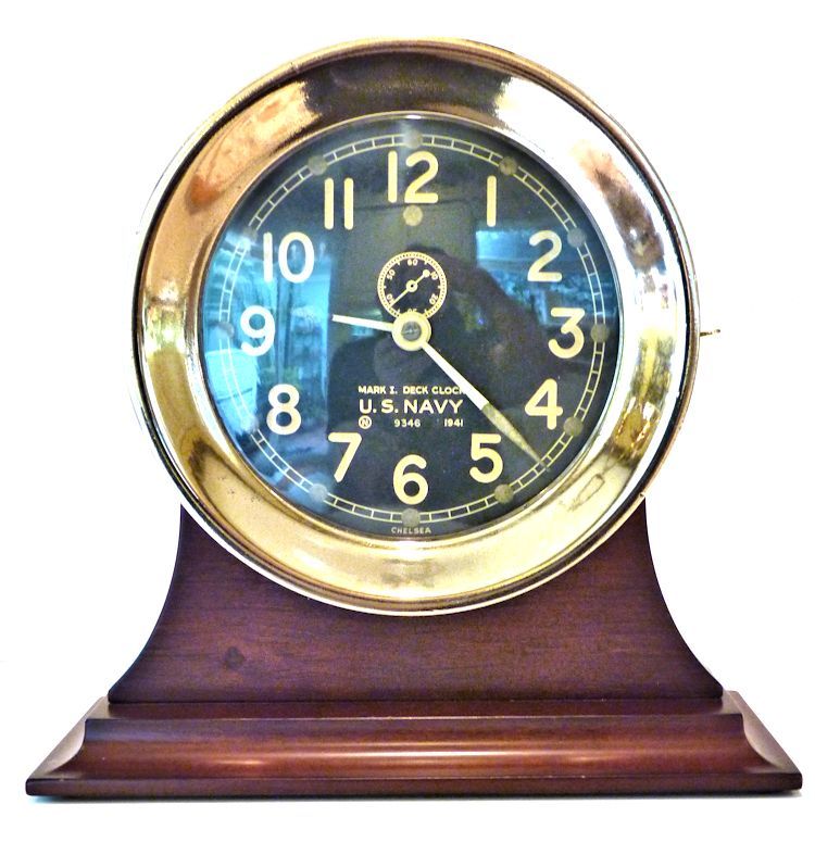 Chelsea MK I Deck clock on stand image