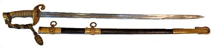 M1852 displayed over its scabbard image