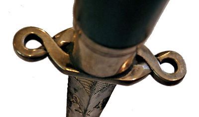 Celtic knot cross guard image