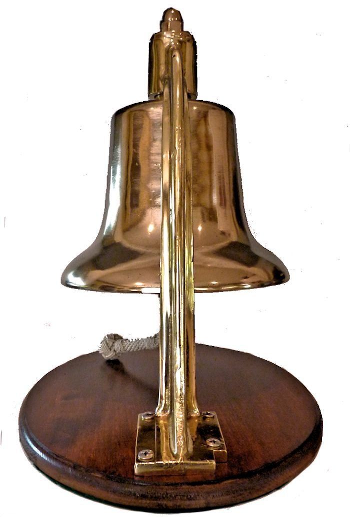 back of bell showing bend image