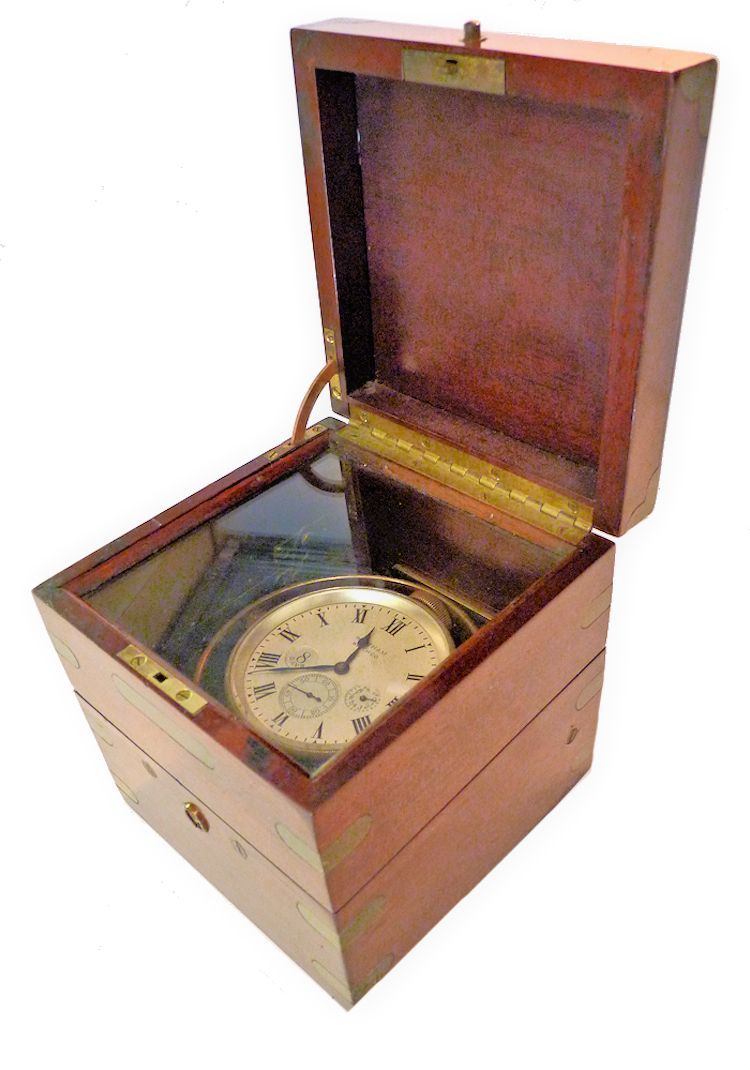 Galley view of Waltahm military-spec chronometer image