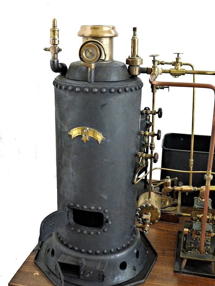 Large coal fired boiler image