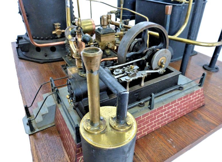 Steam power plant engine image