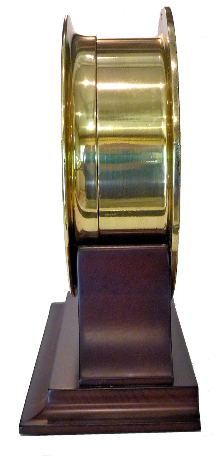 Side view of the 12/24 hour USS Adhara clock image