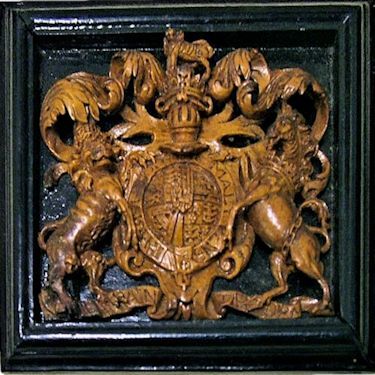 Crest of King William III image