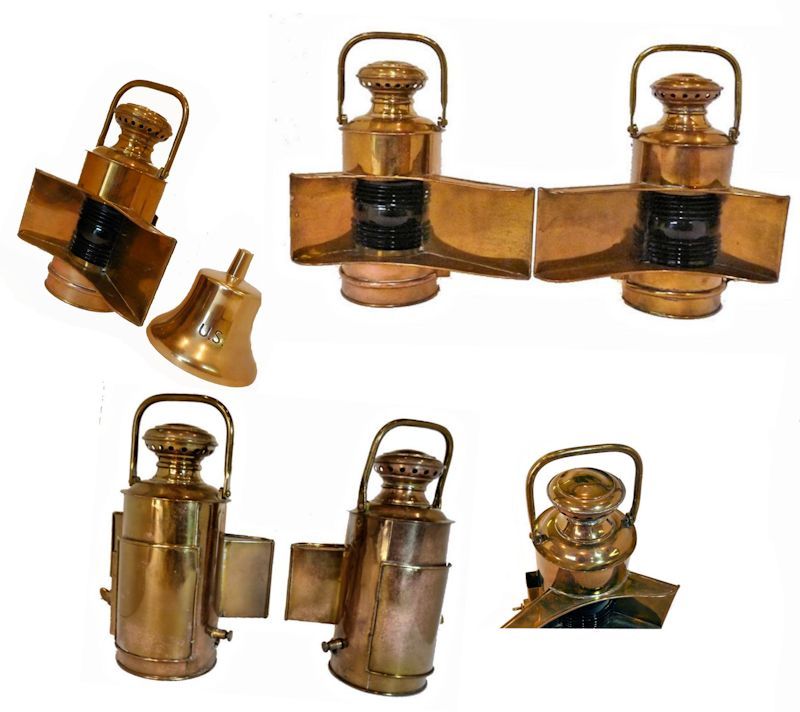 Various view of the Navy navigation light image