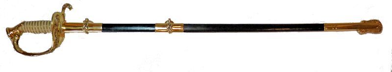 Meyer's M 1852 Ca 1929 sword in scabbard image