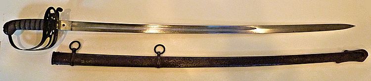 Civil War Officer's Spead Eagle sword image
