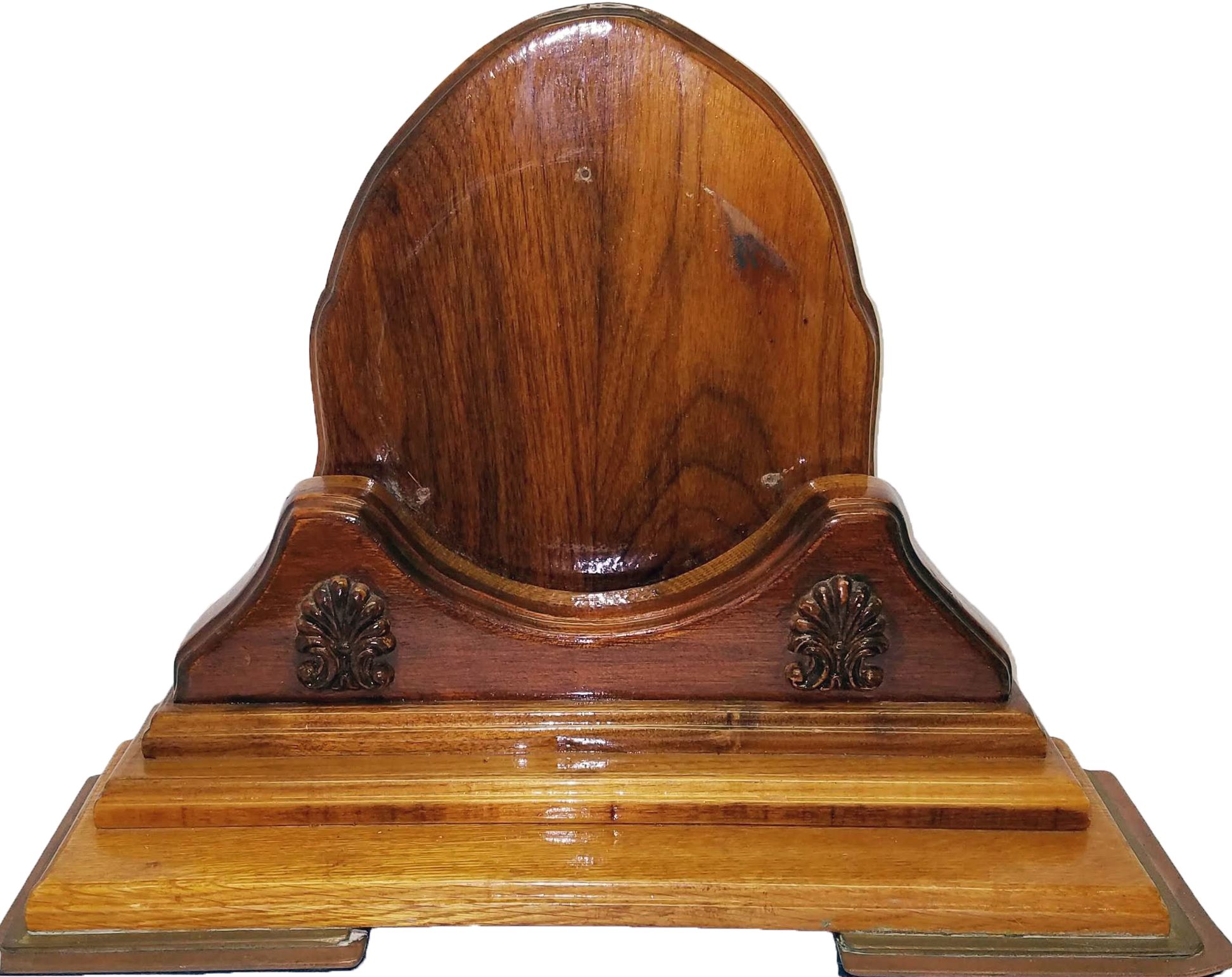 Hand Crafted Ship's Clock Stand by Mountain Woodworker