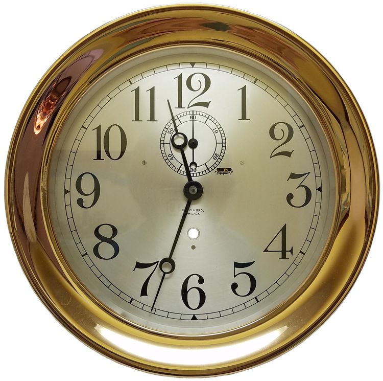 Antique 10" Chelsea Pilot House Clock 1915-1918