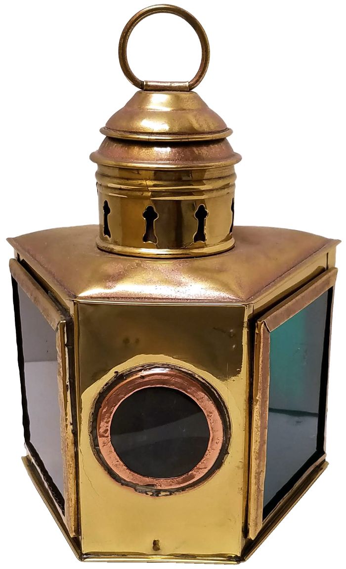 SMALL BOAT NAVIGATION LAMP
1880 - 1938