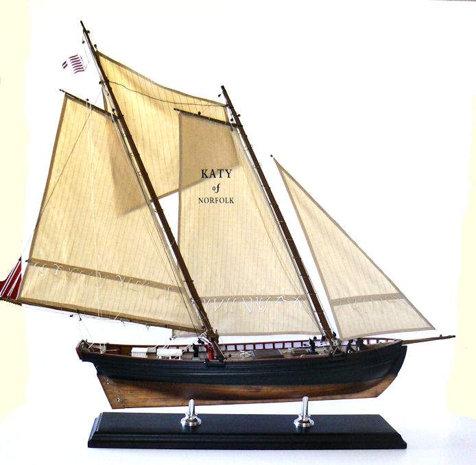 half hull model sailboats