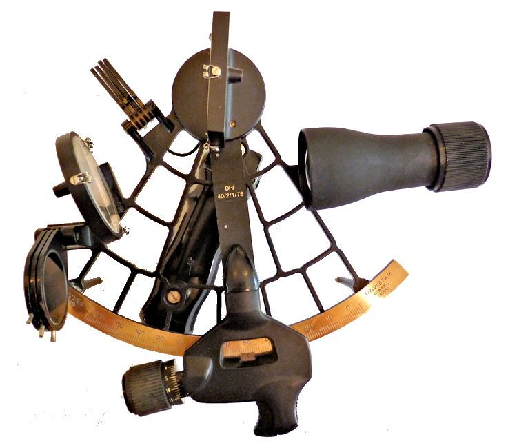 1982 Plath Navistar Classic sextant with 4 x0 scope image