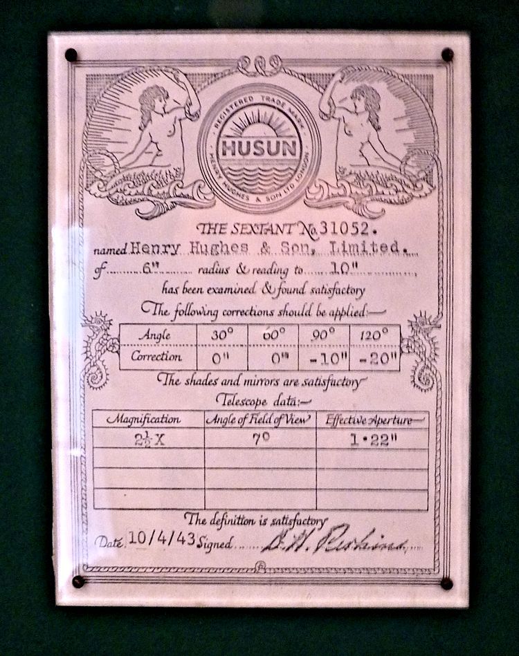 Maker's certificate of non-adjustable error image