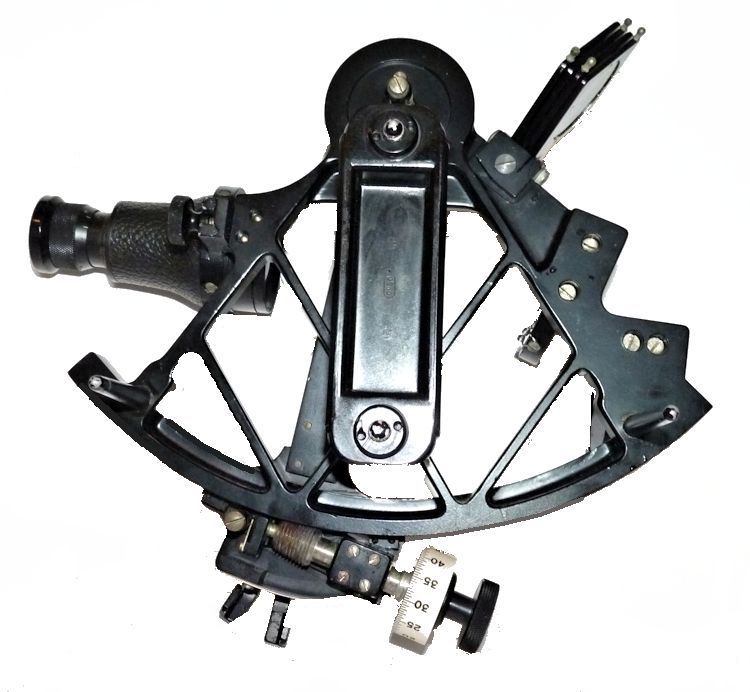 Back of the Kriegsmarine sextant image