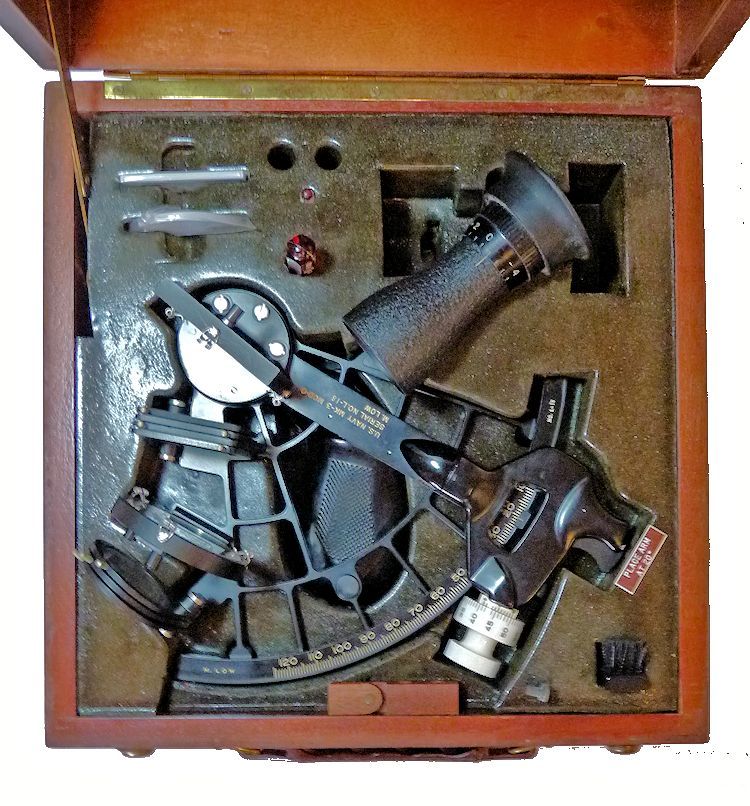 Large size MK III sextant case image