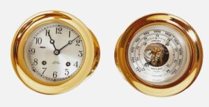Chelsea Ship's Bell Clock & Barometer Set