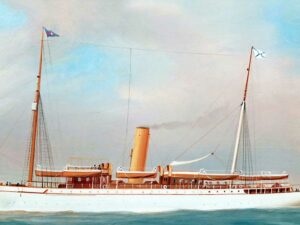 Yacht "Varuna"  Designed by G.L. Watson  Built 1897