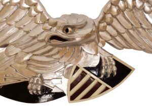 Louisberg Silver American Eagle Carving