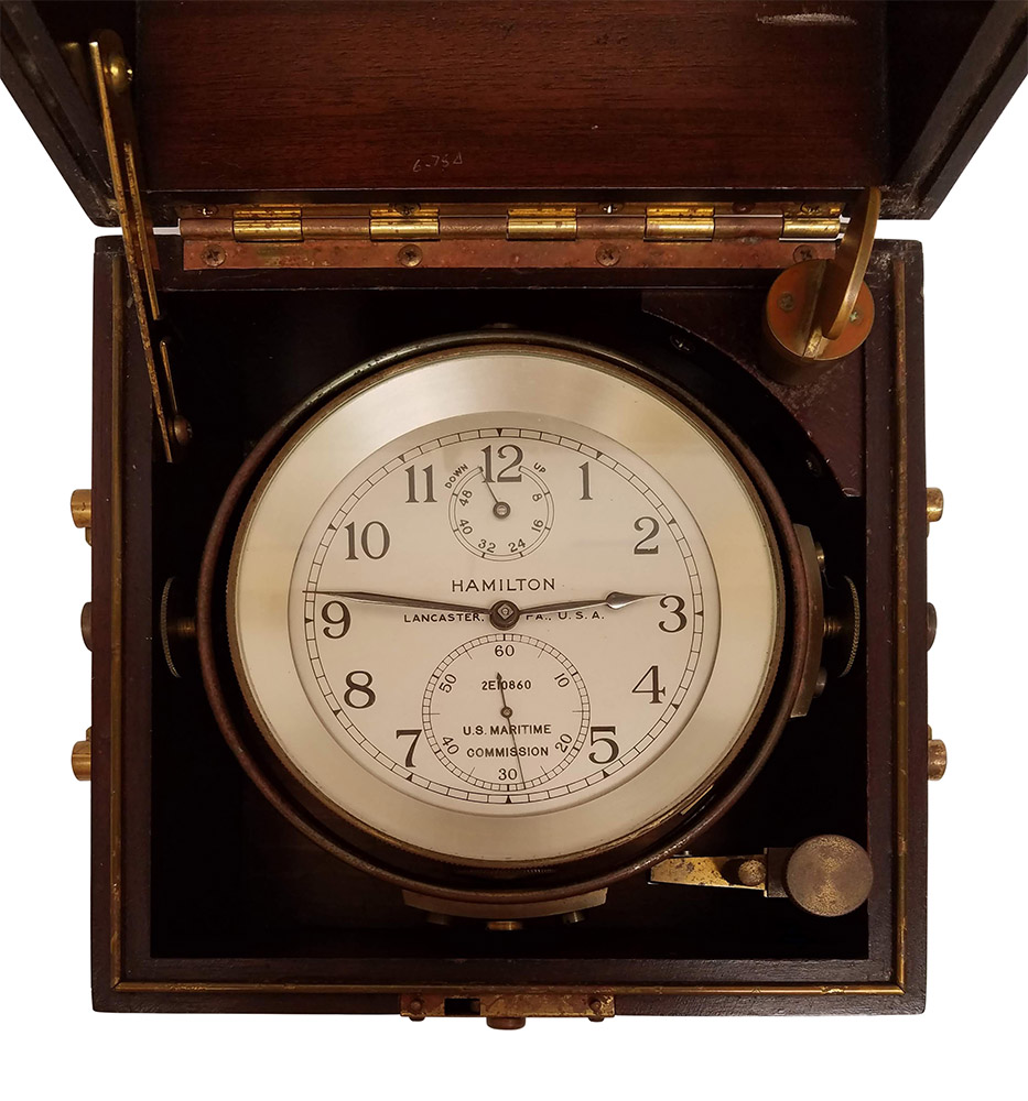 Hamilton 21 Marine Chronometer | Land and Sea Collection