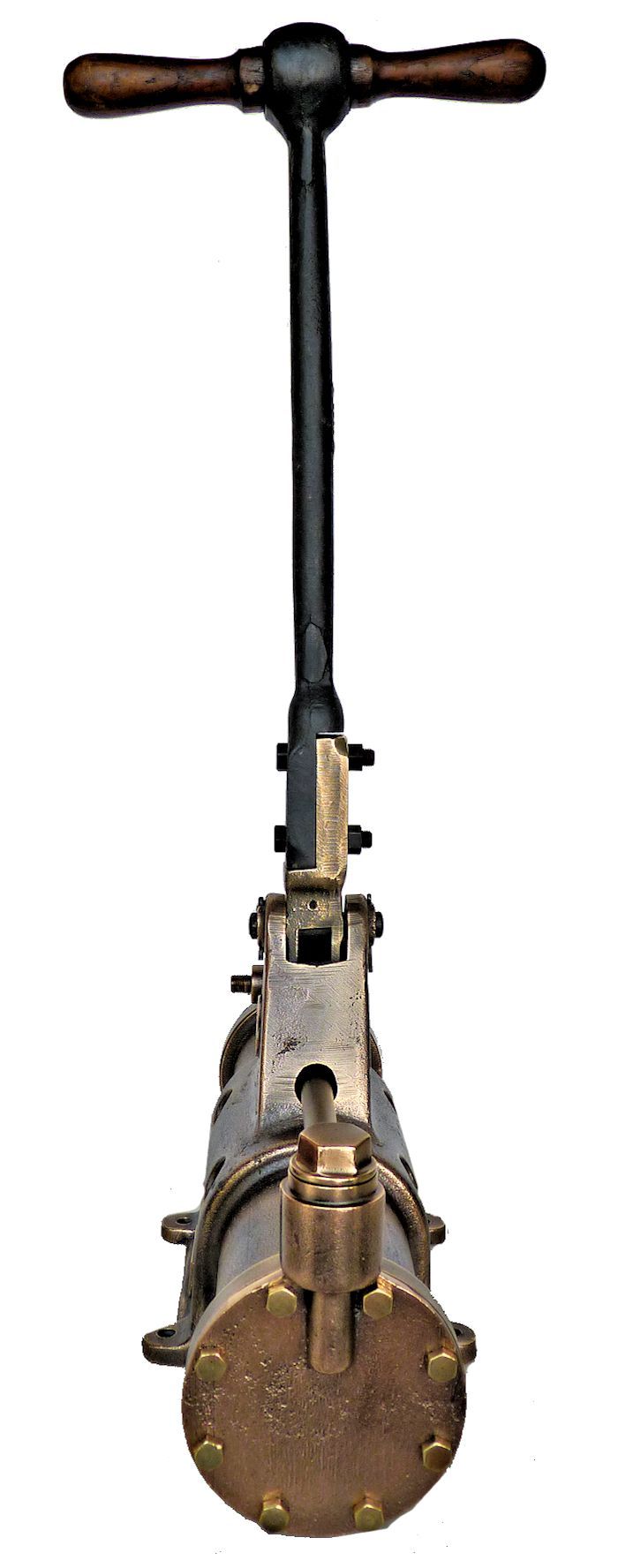 Side view of Morse 15 air pump image