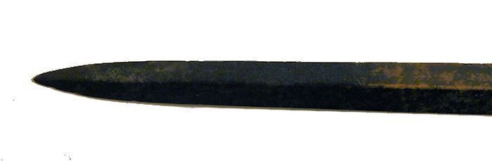 Pointof reverse side of 1st Empire French dirk image