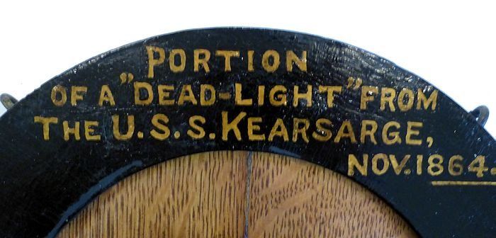 Top dedication on deadlight plaque image