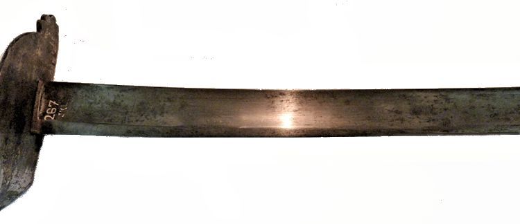 Looking at the obverse blade close to the hilt image