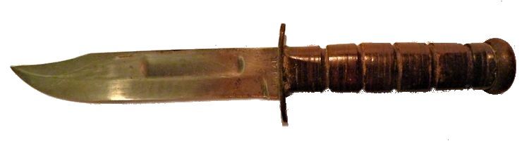 Reverse of KA-BAR knife image