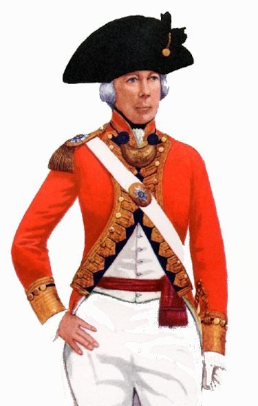 British officer wearing bicron image