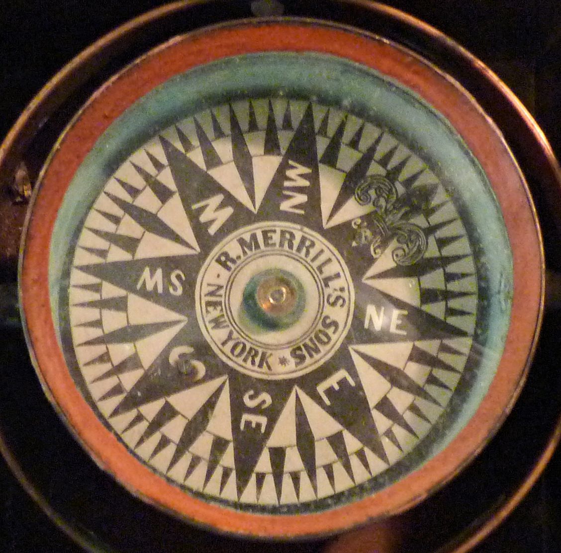 Robert Merrill compass card image