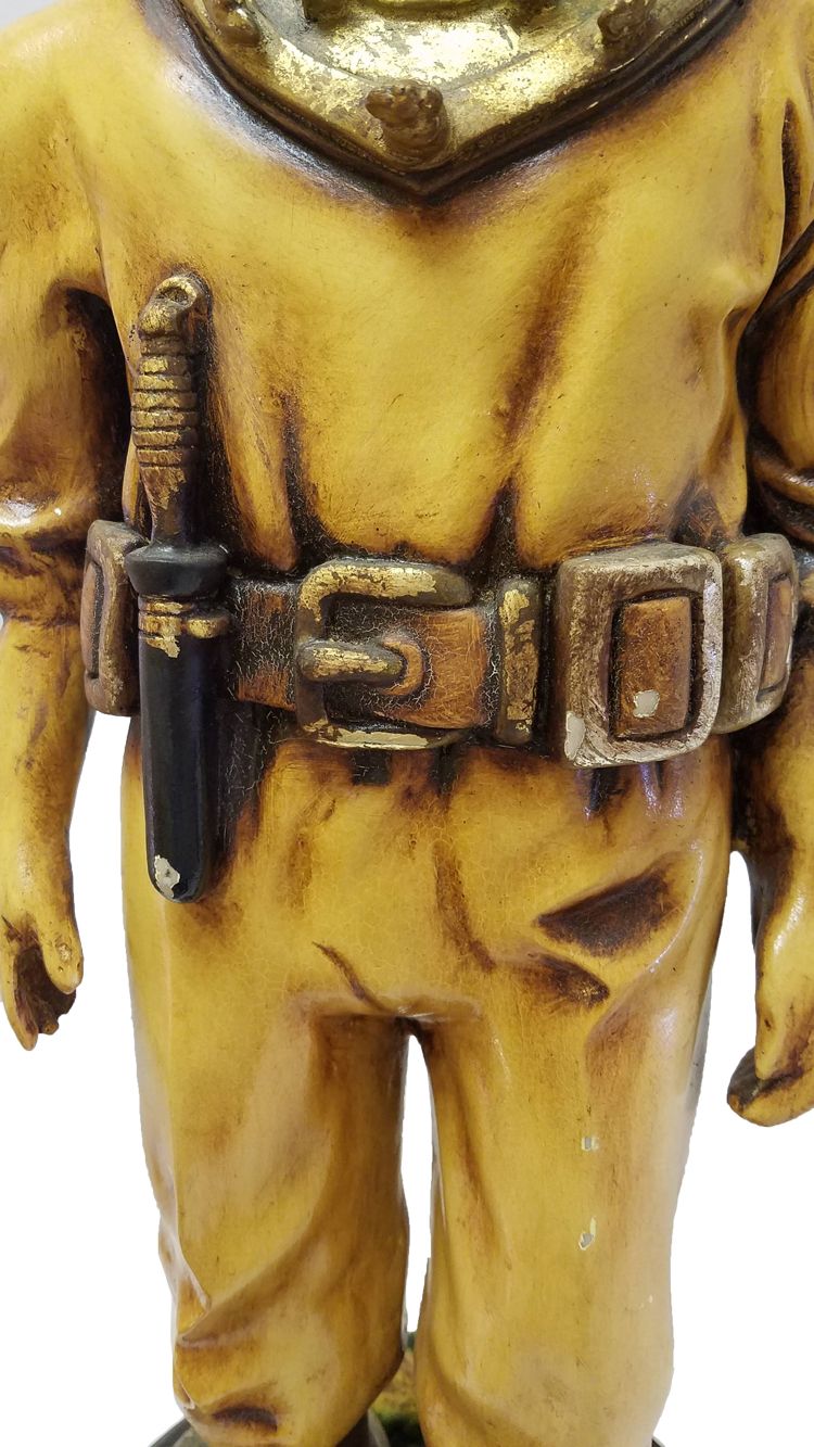 Close-up of diver's knife and weight belt image