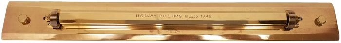 WW II U.S. NAVY BUREAU OF SHIPS ROLLING PARALLEL RULER 1942