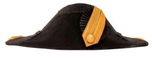 U.S.. Naval Officer's
Bicorn Hat & Epaulets