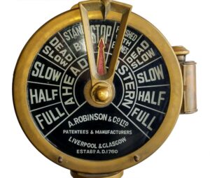 A. Robinson & Co. Ltd.
Engine Room Telegraph  Ca 1920s