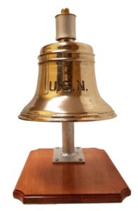 U.S. Navy Ridged Foredeck/Anchor Bell <br> WW I & II Period