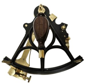 Rare and Unusual  Tulip Pattern Sextant  Mid 19th Century