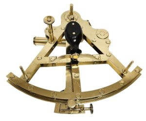Spence Browning & Rust  Double Frame Brass Sextant Early to Mid 19th Century