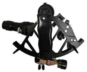 Astra III B Sextant with Whole Horizon Mirror and Prism Level Attachment