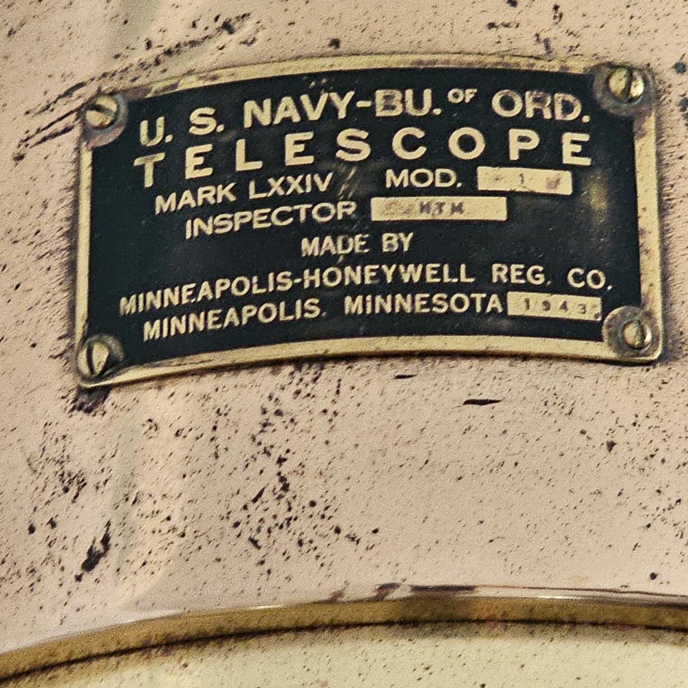 US Navy Spotting Scope by Minneapolis-Honeywell 1943