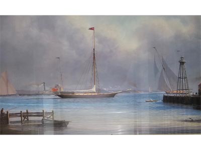 Marine oil paintings, carved eagles, sailor woolwork & nautical folk art. Museum-quality maritime art from listed artists at affordable prices since 2003.